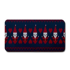 Christmas-seamless-knitted-pattern-background 003 Medium Bar Mats by nate14shop