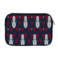 Christmas-seamless-knitted-pattern-background 004 Apple Macbook Pro 17  Zipper Case by nate14shop