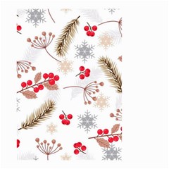 Christmas-seamless-pattern-with-fir-branches Small Garden Flag (two Sides) by nate14shop