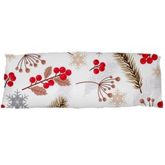 Christmas-seamless-pattern-with-fir-branches Body Pillow Case Dakimakura (two Sides) by nate14shop