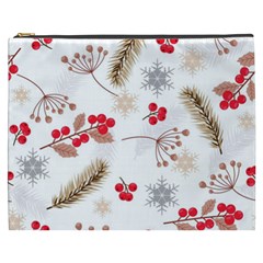 Christmas-seamless-pattern-with-fir-branches Cosmetic Bag (xxxl) by nate14shop