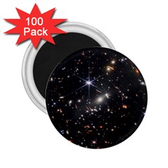 James Webb Space Telescope Deep Field 2 25  Magnets (100 Pack)  by PodArtist