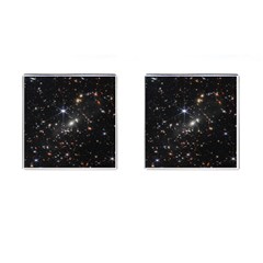 James Webb Space Telescope Deep Field Cufflinks (square) by PodArtist