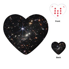 James Webb Space Telescope Deep Field Playing Cards Single Design (heart)