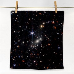 James Webb Space Telescope Deep Field Face Towel by PodArtist