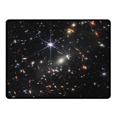 James Webb Space Telescope Deep Field Fleece Blanket (small) by PodArtist