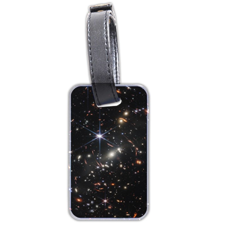 James Webb Space Telescope Deep Field Luggage Tag (two sides)