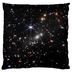 James Webb Space Telescope Deep Field Large Cushion Case (one Side) by PodArtist