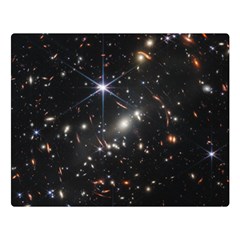 James Webb Space Telescope Deep Field Double Sided Flano Blanket (large)  by PodArtist