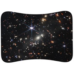 James Webb Space Telescope Deep Field Velour Seat Head Rest Cushion by PodArtist