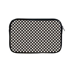 Black And White Watercolored Checkerboard Chess Apple Macbook Pro 13  Zipper Case by PodArtist