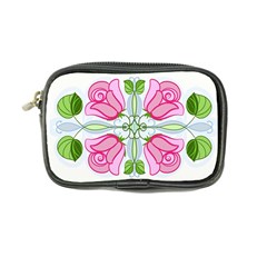 Figure Roses Flowers-ornament Coin Purse