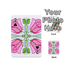 Figure Roses Flowers-ornament Playing Cards 54 Designs (mini)