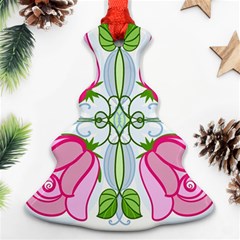 Figure Roses Flowers-ornament Ornament (christmas Tree) 