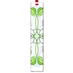 Figure roses flowers-ornament Large Book Marks Front