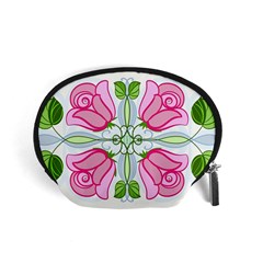 Figure roses flowers-ornament Accessory Pouch (Small)