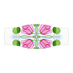 Figure roses flowers-ornament Stretchable Headband