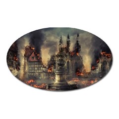 Braunschweig-city-lower-saxony Oval Magnet