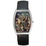 Braunschweig-city-lower-saxony Barrel Style Metal Watch Front