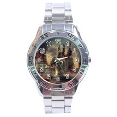 Braunschweig-city-lower-saxony Stainless Steel Analogue Watch