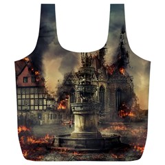 Braunschweig-city-lower-saxony Full Print Recycle Bag (xl) by Jancukart