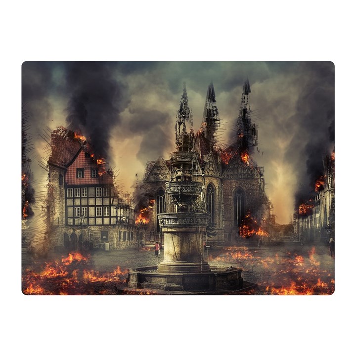 Braunschweig-city-lower-saxony Double Sided Flano Blanket (Mini) 