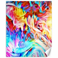 Background-drips-fluid-colorful- Canvas 16  X 20 