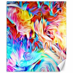 Background-drips-fluid-colorful- Canvas 20  X 24 