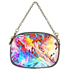 Background-drips-fluid-colorful- Chain Purse (two Sides)