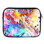 Background-drips-fluid-colorful- Apple iPad 2/3/4 Zipper Cases Front