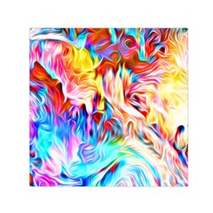 Background-drips-fluid-colorful- Square Satin Scarf (30  X 30 )