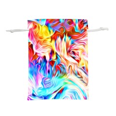 Background-drips-fluid-colorful- Lightweight Drawstring Pouch (l)