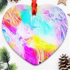 Background-drips-fluid-colorful Ornament (heart)