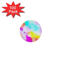 Background-drips-fluid-colorful 1  Mini Buttons (100 Pack) 