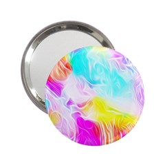 Background-drips-fluid-colorful 2 25  Handbag Mirrors