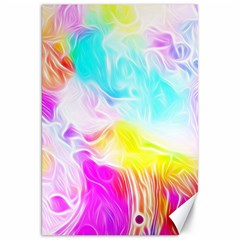 Background-drips-fluid-colorful Canvas 20  X 30 