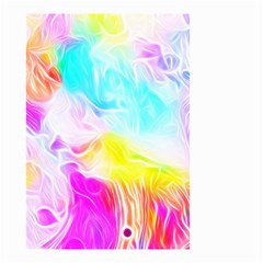 Background-drips-fluid-colorful Small Garden Flag (two Sides)