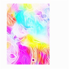 Background-drips-fluid-colorful Large Garden Flag (two Sides)