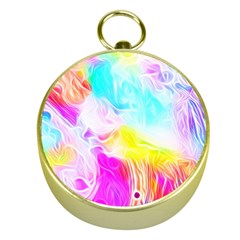 Background-drips-fluid-colorful Gold Compasses