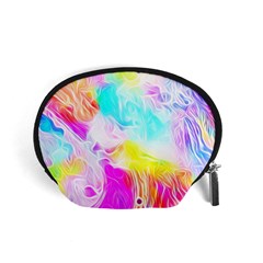 Background-drips-fluid-colorful Accessory Pouch (small)