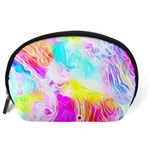 Background-drips-fluid-colorful Accessory Pouch (Large) Back