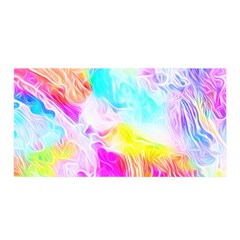 Background-drips-fluid-colorful Satin Wrap 35  X 70 