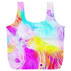 Background-drips-fluid-colorful Full Print Recycle Bag (xxxl)