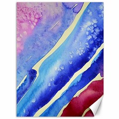 Painting-abstract-blue-pink-spots Canvas 36  X 48 