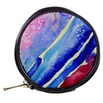 Painting-abstract-blue-pink-spots Mini Makeup Bag Back