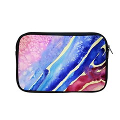 Painting-abstract-blue-pink-spots Apple Macbook Pro 13  Zipper Case