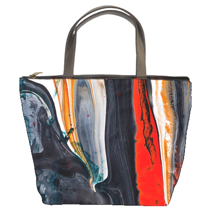 Art-modern-painting-background Bucket Bag