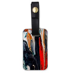 Art-modern-painting-background Luggage Tag (one Side) by Jancukart