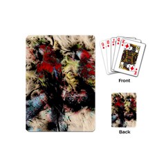 Ara-bird-parrot-animal-art Playing Cards Single Design (mini) by Jancukart