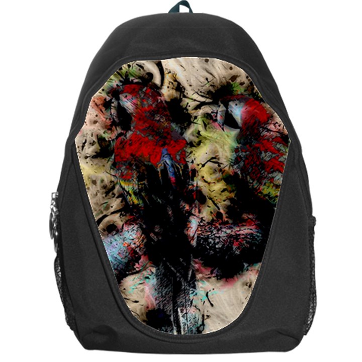 Ara-bird-parrot-animal-art Backpack Bag